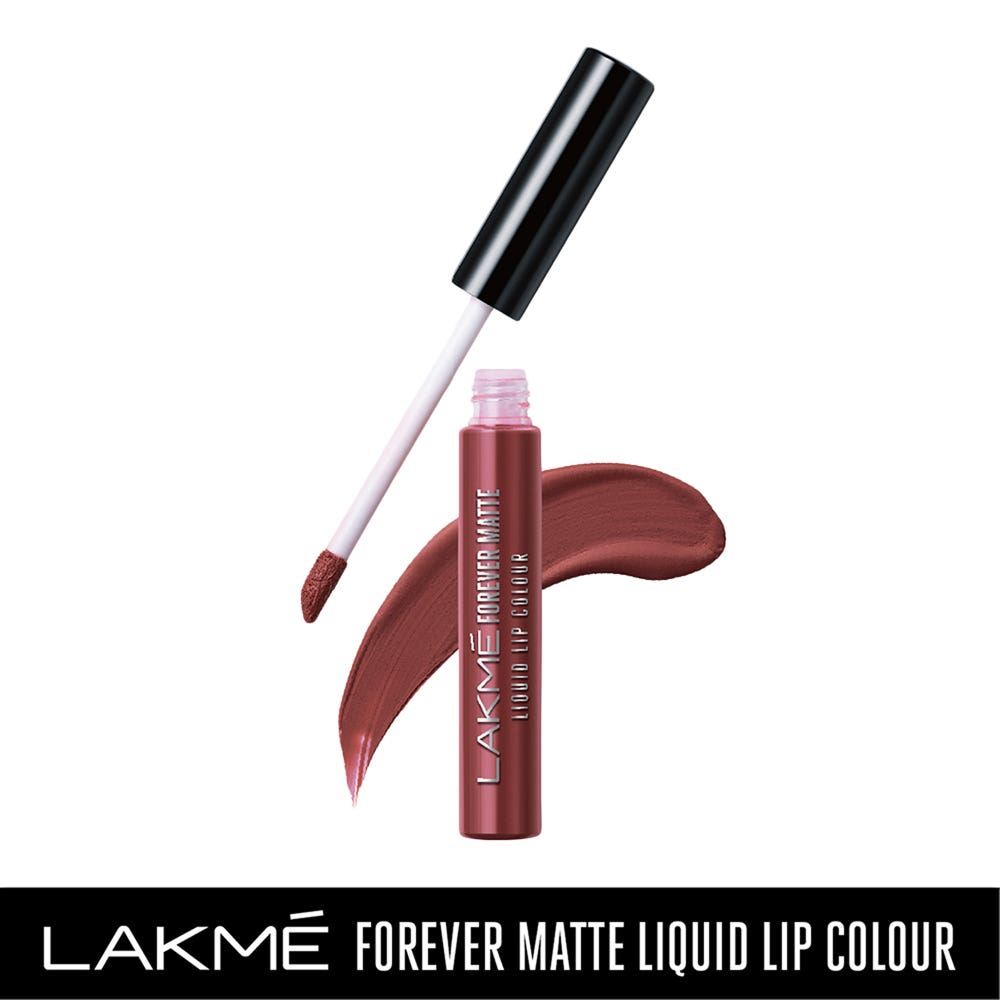 Lakme Forever Matte Liquid Lip Colour Nude Dream 5.6 Ml