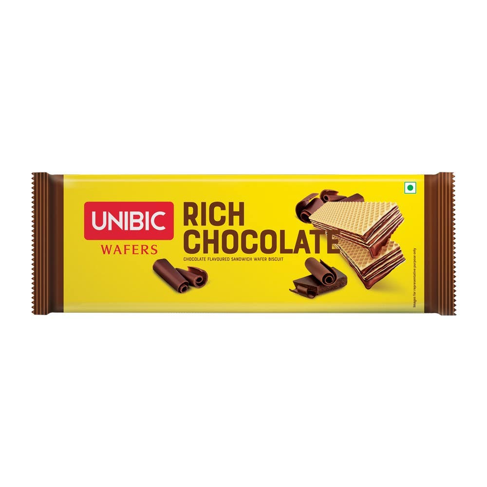 Unibic Chocolate Wafers Biscuits 1+1 75G Packet