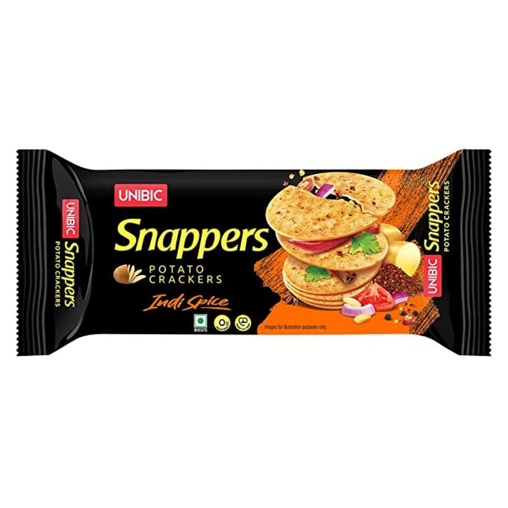 Unibic Snappers Indi Spice 75G Packet