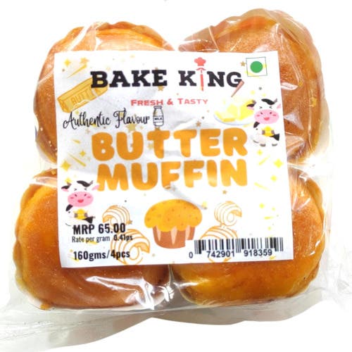 Bake King Butter Muffins Eggless 160gm