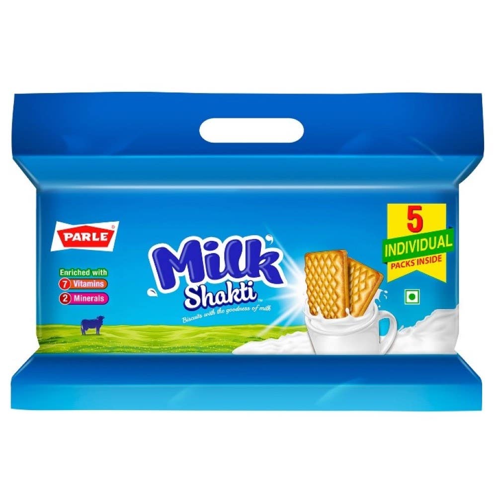Parle Milk Shakti Biscuit 350gm Packet