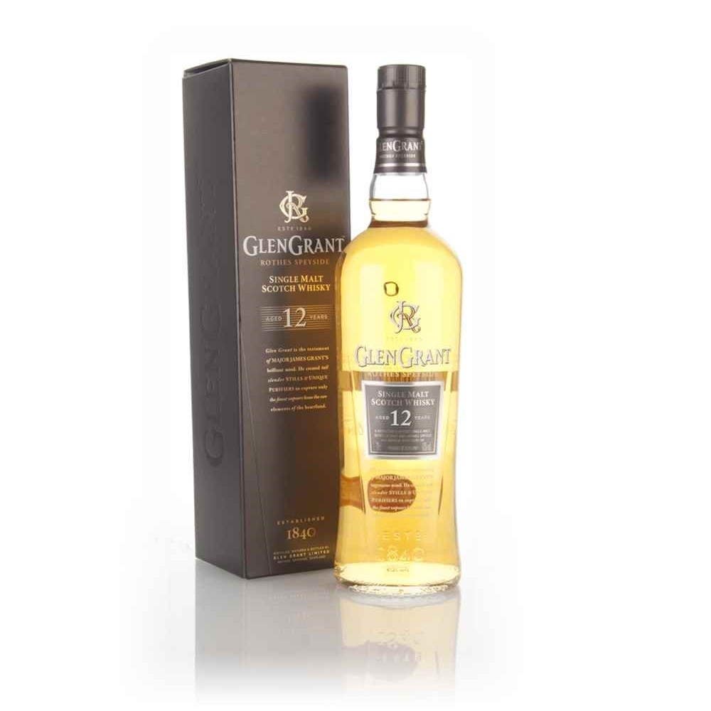 Glen Grant Single Malt Scotch Whisky 12 Years 750 Ml
