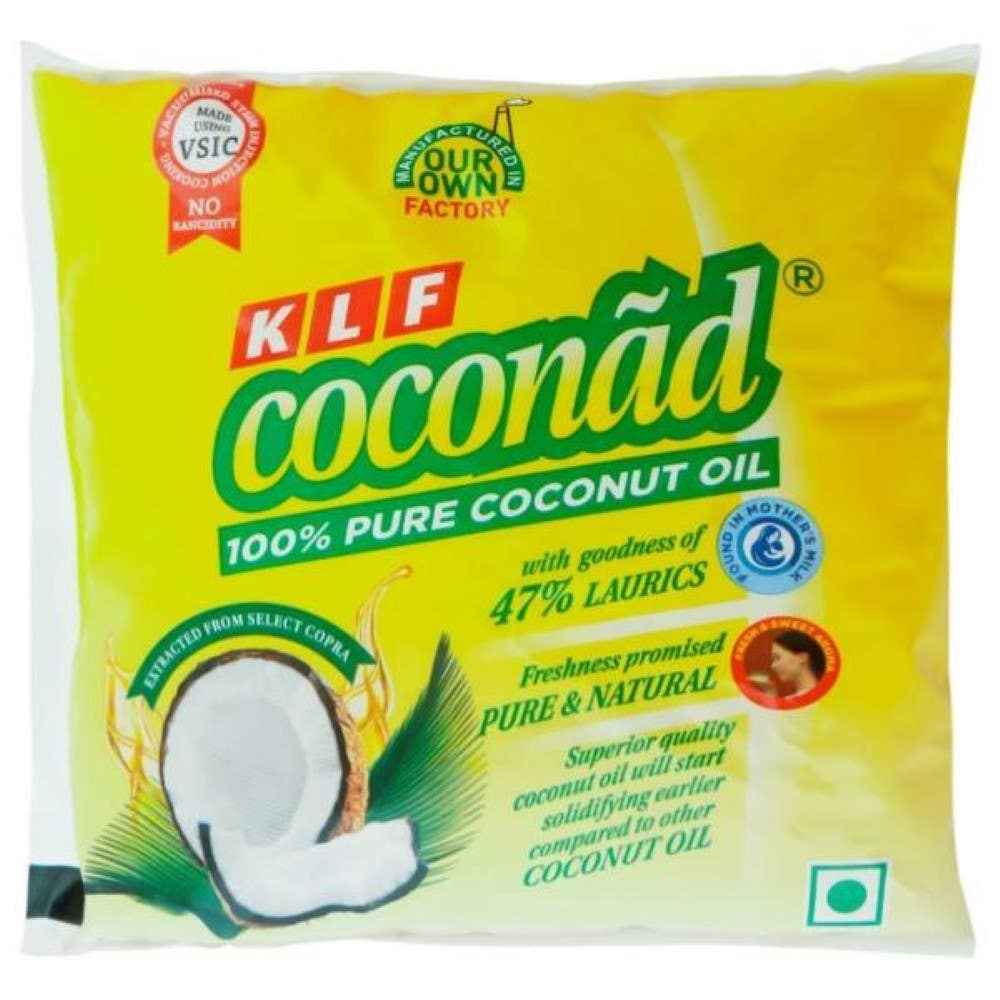 Klf Nirmal Pure Coconut Oil Pouch 500Ml